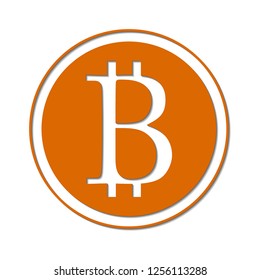 bitcoin vector icon