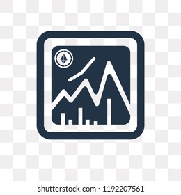 Bitcoin vector icon isolated on transparent background, Bitcoin transparency concept can be used web and mobile