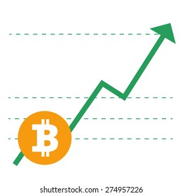 Bitcoin vector icons banners big set illustration 
