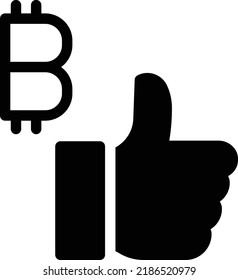 imagen de vector bitcoin en un fondo transparente.Símbolos de calidad premium.Icono de vector glifos para el concepto y el diseño gráfico.