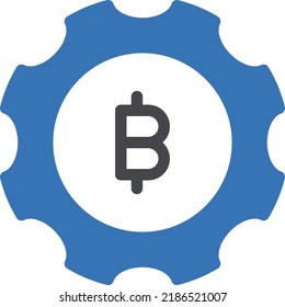 Bitcoin Vector illustration on a transparent background.Premium quality symbols.Glyphs vector icon for concept and graphic design.