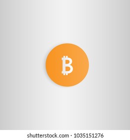 bitcoin vector bitcoin isolated network money bitcoin crypto currency blockchain flat  logo bitcoin gold 