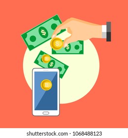 bitcoin vector money online earning