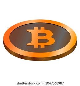 Bitcoin virtual money currency. Cryptocurrency