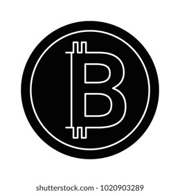 bitcoin virtual money icon