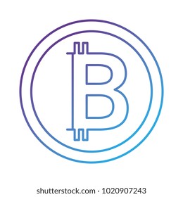 bitcoin virtual money icon