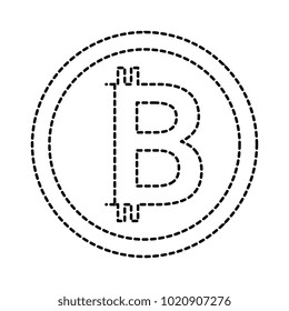bitcoin virtual money icon