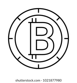 bitcoin virtual money icon