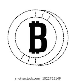 bitcoin virtual money icon