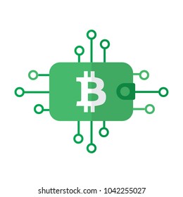 Bitcoin wallet icon
