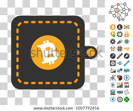 Bitcoin Wallet Icon Bonus Bitcoin Mining Stock Vector Royalty Free - 