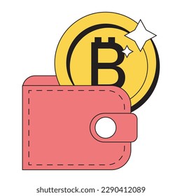 bitcoin in wallet invest icon