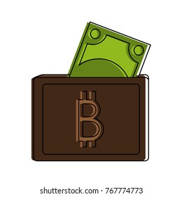 Bitcoin wallet symbol