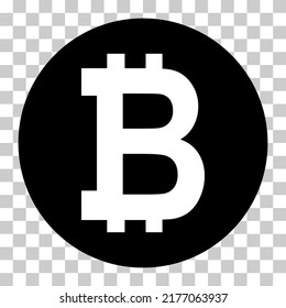Bitcoin web coin, internet electronic crypto design symbol, digital pay vector illustration .