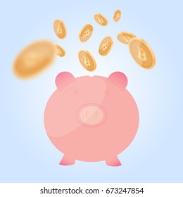 Bitcoins money box