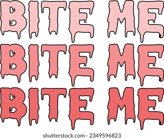 Bite me,
Halloween SVG Design