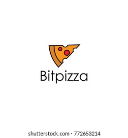 Bite pizza logotype