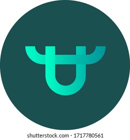 bitforex token coin logo vector icon