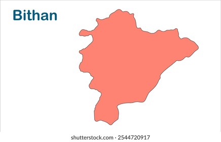 Bithan subdivision map ,Samastipur District, Bihar State, Republic of India, Government of Bihar, Indian territory, Eastern India, politics, village, tourism