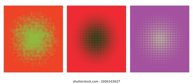 Bitmap dot background with sketch effect. Futuristic retro design in y2k style. vector