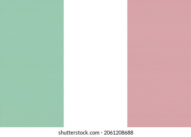 Bitmap style vector of Italian (italy) flag