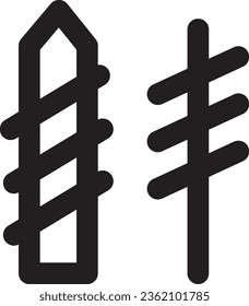 Bits Drill Auger Outline Icon