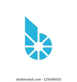 Bitshares BTS Cryptocurrency altcoin logo vector