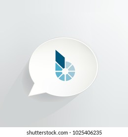 Bitshares Cryptocurrency Speech Bubble