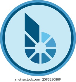 bitshares-bts cryptocurrency logos on abstract background. 3d illustrations.