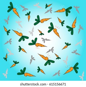 Bitten carrot vector seamless pattern. - Illustration
Agriculture, Bunny, Springtime, Carrot