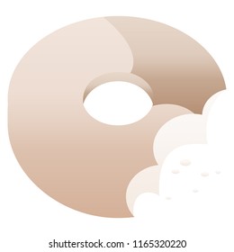 bitter-donut-Vektorgrafik-Symbol