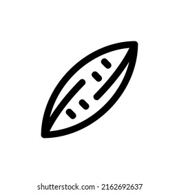 bitter gourd icon or logo isolated sign symbol vector illustration - high quality black style vector icons
