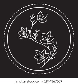 Colección dibujada a mano con hierbas amargas. Conjunto de doodles de hierbas medicinales. Plantas con estilo de sketch, aisladas. Logotipo.