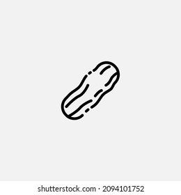 Bitter melon icon sign vector,Symbol, logo illustration for web and mobile