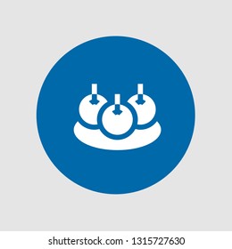  Bitterballen icon. Editable  Bitterballen icon for web or mobile.