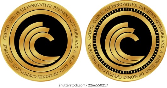 bittorrent-bttc coin vector illustrations. 3d illustration
