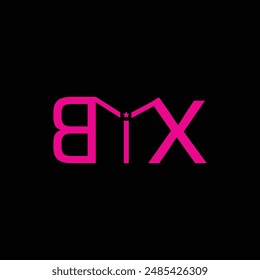 BIX letter logo design for company ,B I X creative vector design 
