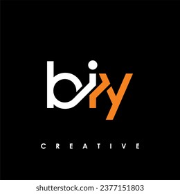 BIY Letter Initial Logo Design Template Vector Illustration