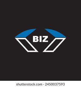 BIZ letter logo design on white background. BIZ logo. BIZ creative initials letter Monogram logo icon concept. BIZ letter design