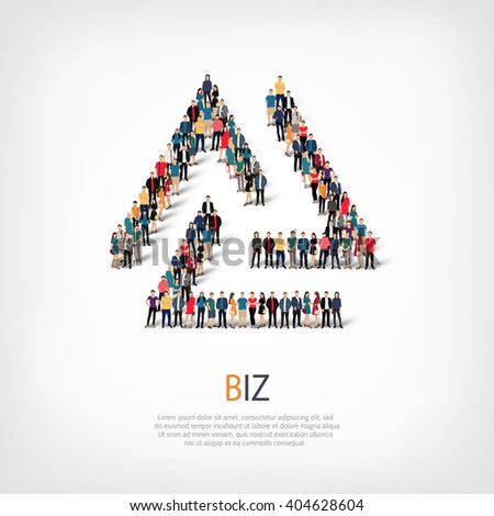 biz people sign