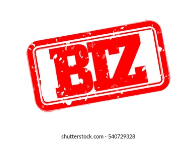 Biz rubber stamp vector illustration