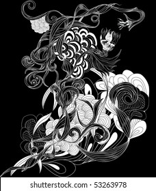 BIZARRE DOODLES FLOWER