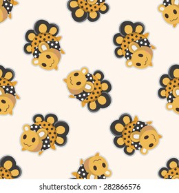 bizarre monster ,seamless pattern