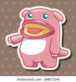 bizarre monster theme elements