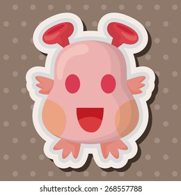 bizarre monster theme elements