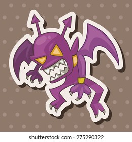 bizarre monster theme elements