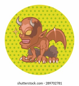 bizarre monster theme elements