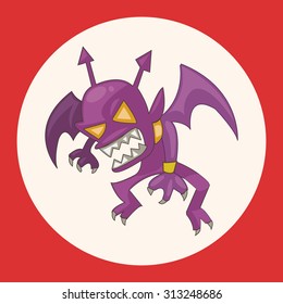 bizarre monster theme elements