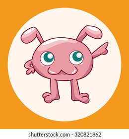 bizarre monster theme elements