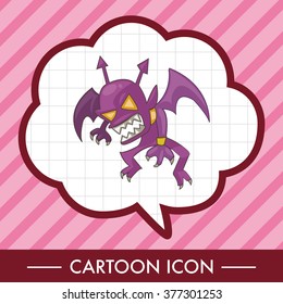 bizarre monster theme elements
